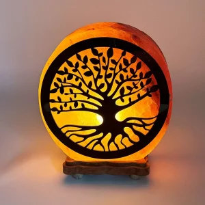 Lampada di sale dell' Himalaya Albero della vita 5kg